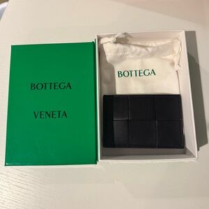 Bottega Veneta Intrecciato Leather Card Case
